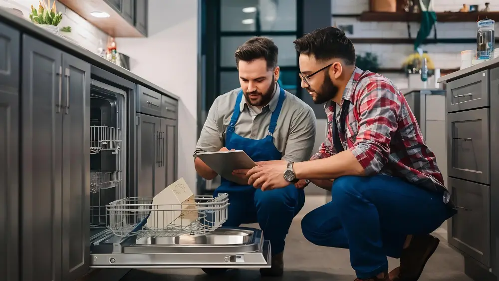 learning-from-best-two-men-technician-sitting-near-dishwasher