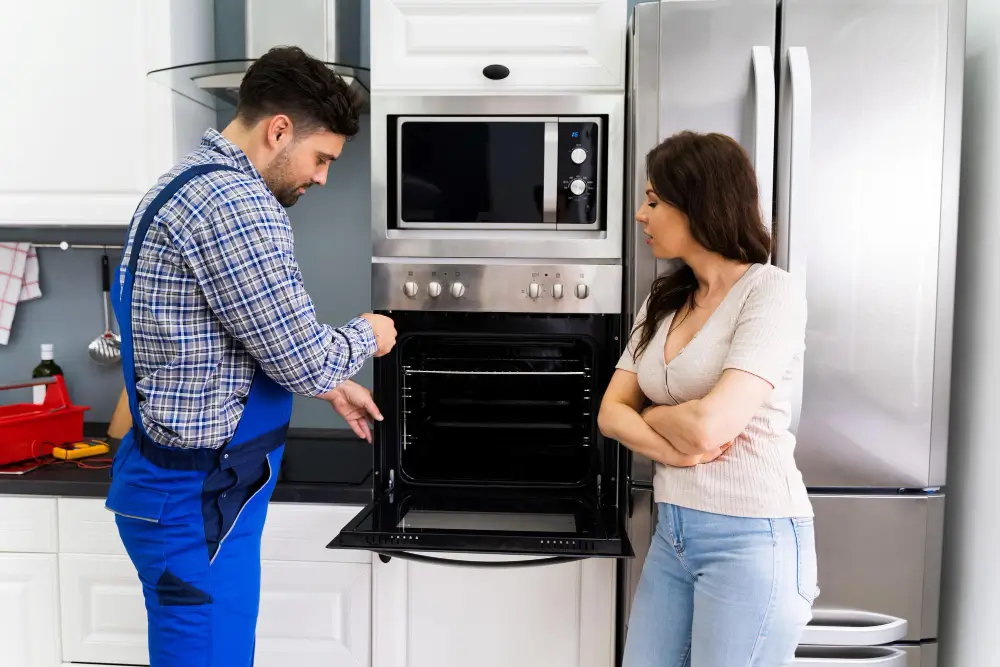 Oven appliance repair